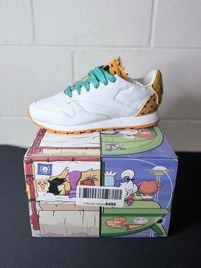 Reebok Classic Leather Flintstones Meet Jetsons 'Baby Puss' Sneakers GY3984